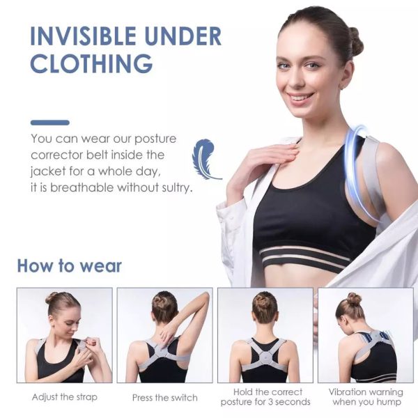 Spine Back Support Posture Sensor